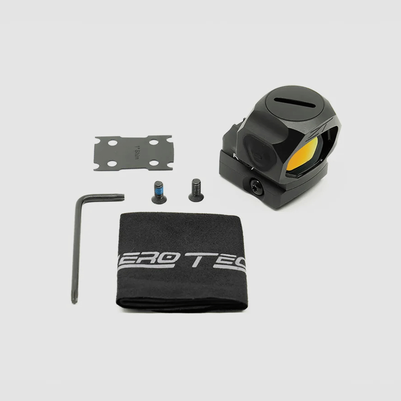 RED DOT – ZEROTECH – TRACE 1×28 ASPHERICAL REFLEX 3 MOA DOT GRÖSSE SHIELD RMSc & SCHIENENMONTAGE, Bild 8 von 13