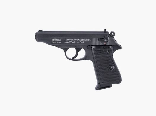 Walther PP schreckschuss pistool 9 mm P.A.K. zwart