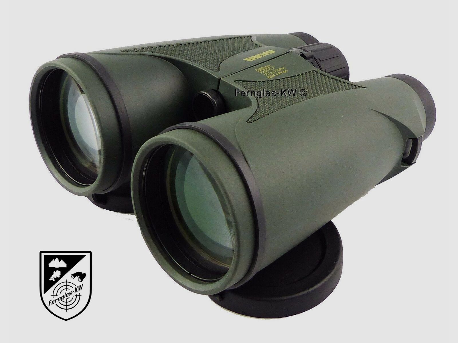 AKAH binoculars 8x56 with carrying case and carrying strap sitting binoculars hunting binoculars