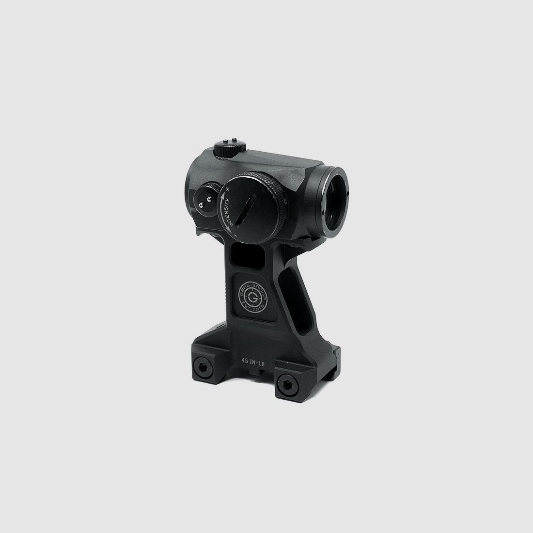 GBRS Riser-Mount LERNA Schwarz, für Aimpoint Micro Footprint