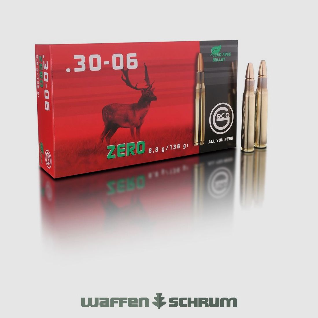 Geco .30-06Spring Zero 8,8g - 136gr