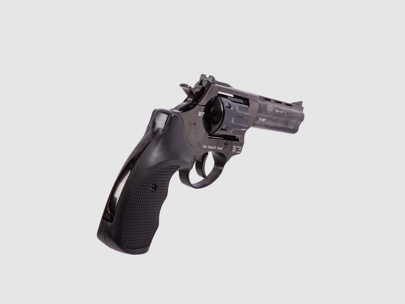 Ekol Viper 4.5 blank firing revolver 9mm R.K. black