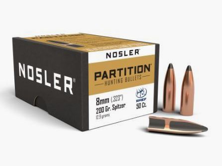 Nosler Chasse Cal. 8x57 Partition 200 Grain #35277