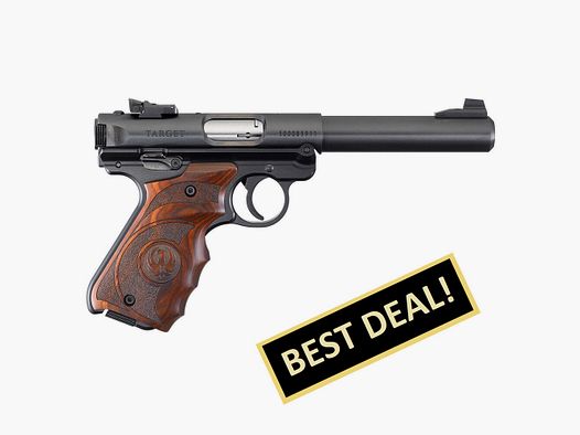 Ruger MARK IV TARGET .22 LR 5.5"/13.98CM BLUED