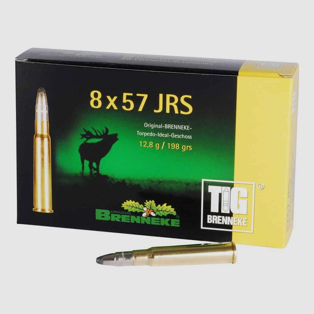 8x57 IRS TIG 12,8g/198grs. Brenneke