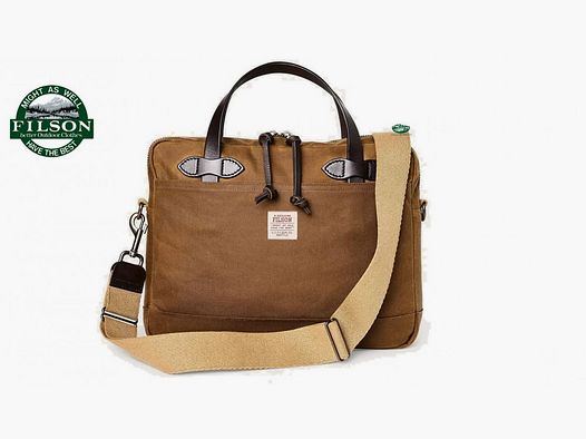 FILSON Borsa tin cloth briefcase compact