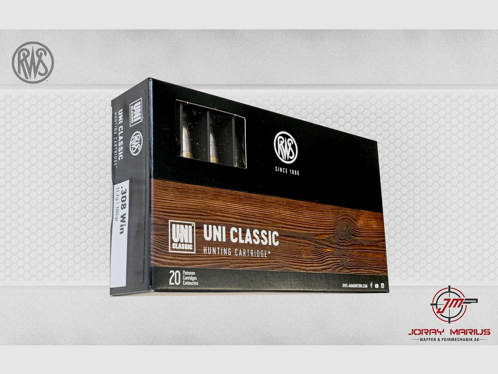 .308 Win RWS UNI Classic 11.7g 180gr