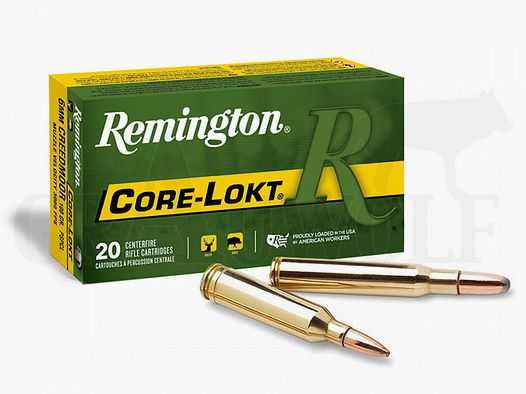 .308 Winchester 150 gr / 9,7 g Remington Core Lokt Patronen 20 Stück