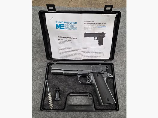 Colt ME 1911 Sport używany Wygląd Kaliber 9mm PAK Schreckschuss SRS