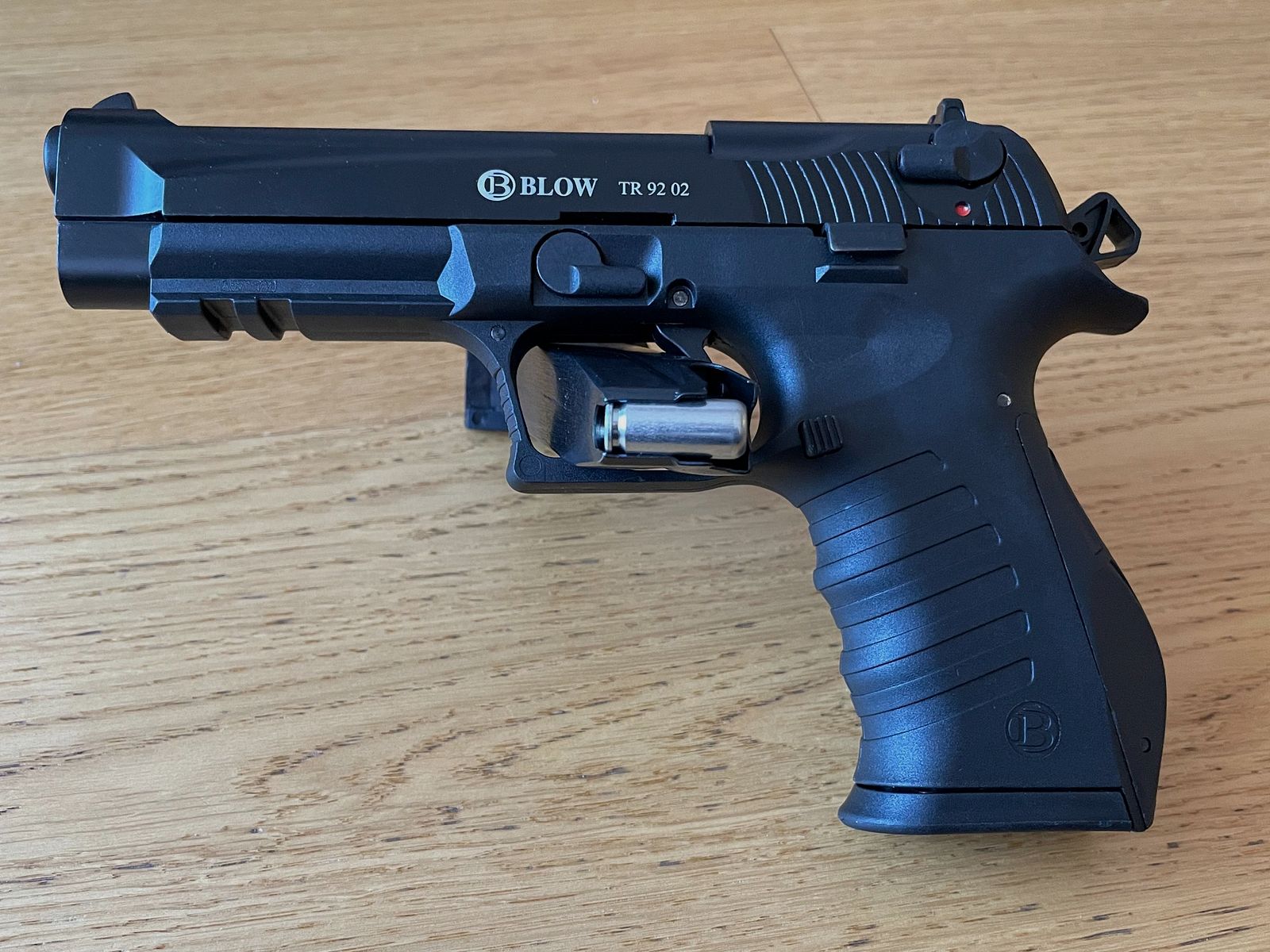 BLOW TR92-02 Black – 9 mm P.A.K. / Beretta M9A3 / M9A4 Style – Wysyłka na terenie całej UE / EU-Wide Shipping, zdjęcie 8 z 11