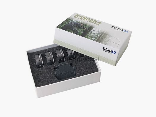 Steiner Ballistic Control Set 4 Ballistic-Kappen + Schraubendr