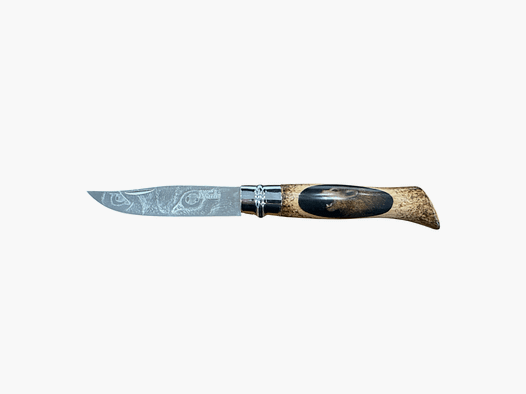 MESSER – SWISS BLADE – N.10 HANDGEFERTIGT MIT WOLF UND FRAU