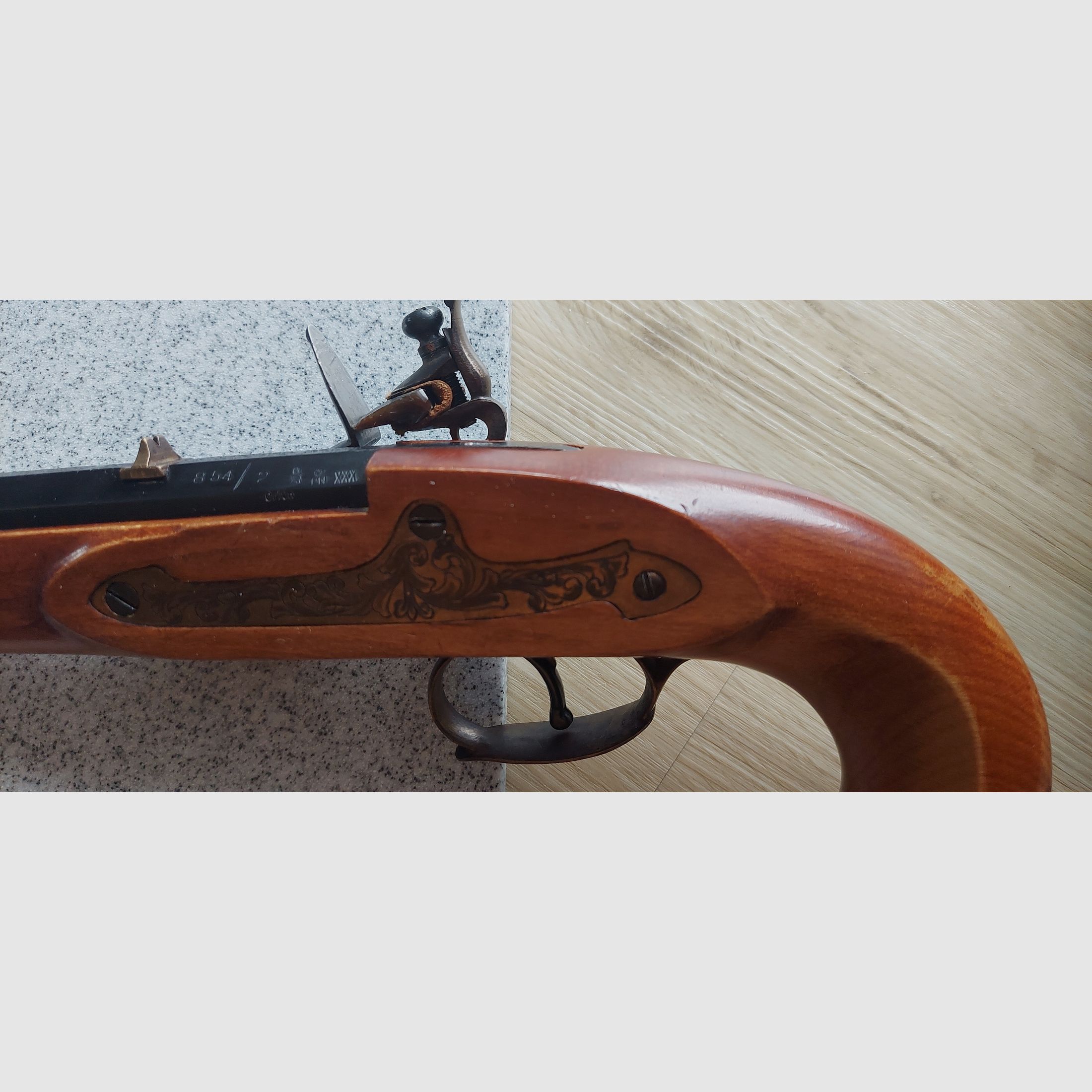 Vorderlader Steinschloss Pistole, Model 1810, Kaliber .45