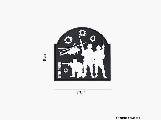 PATCH – 3D PVC 4 THE TEAM #20025