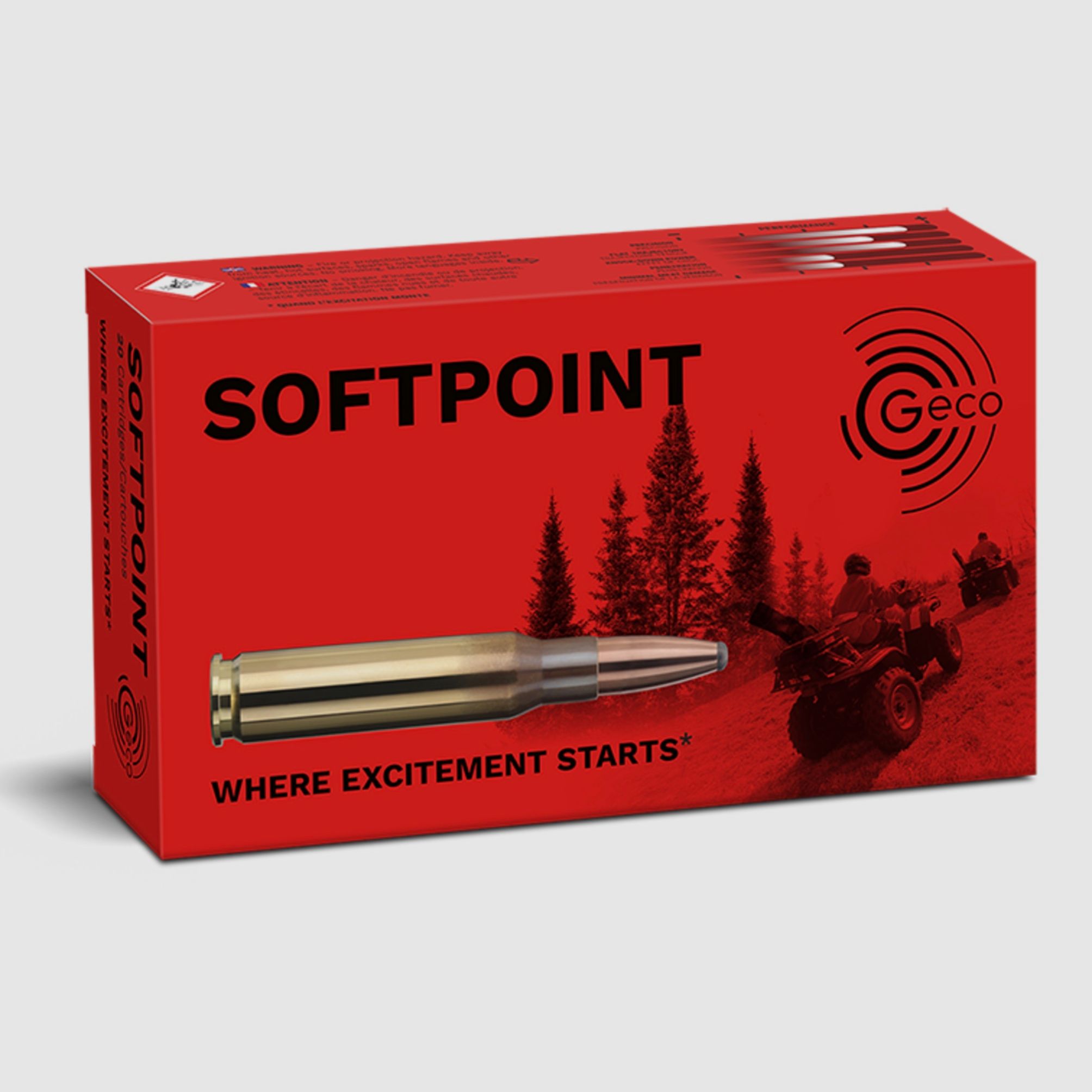 Geco Softpoint .30-06 TM 11,0 g 170 gr Büchsenpatronen 20 Stück