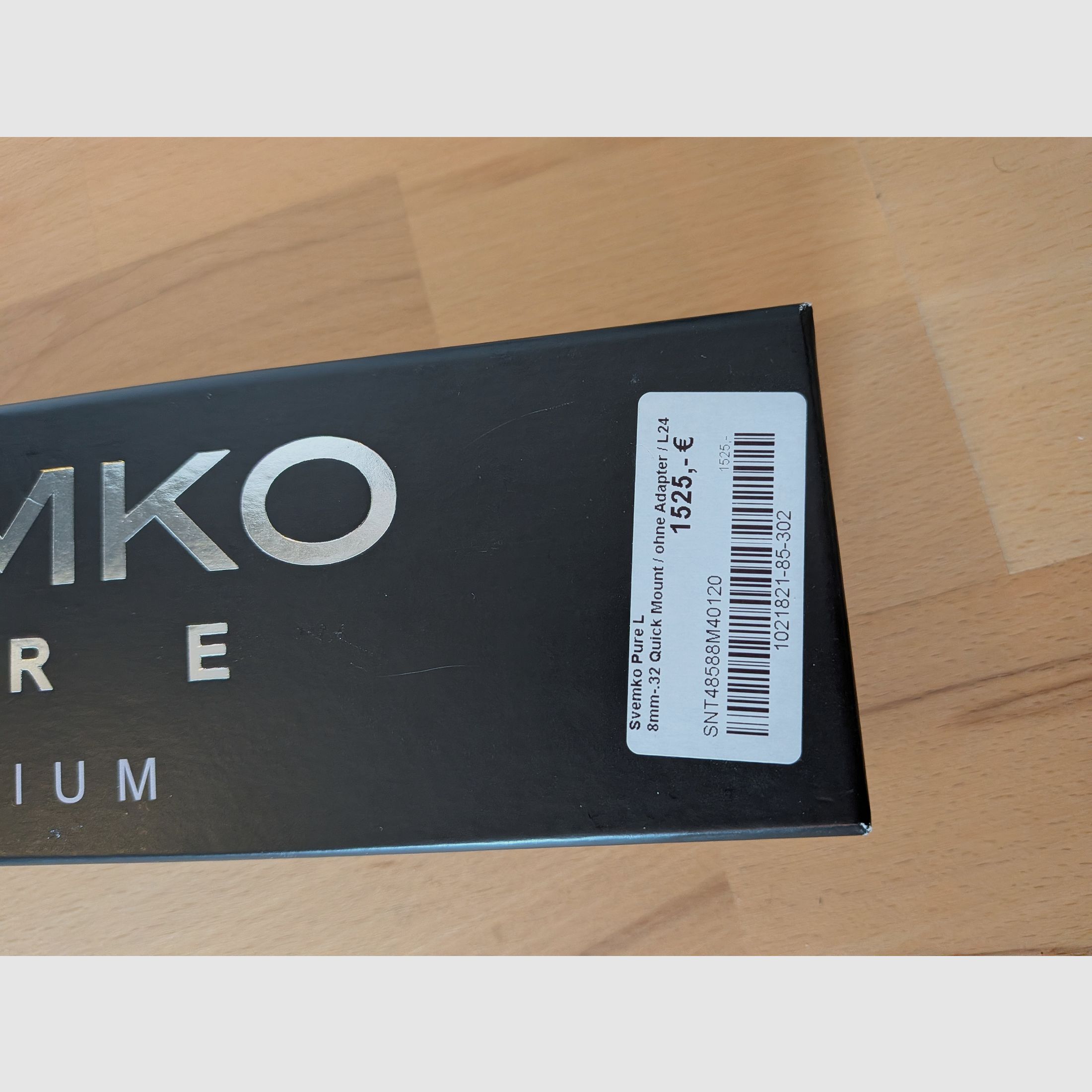 Svemko Pure L suppressor 8x57IS, quick mount, like new with warranty, image 2 of 3