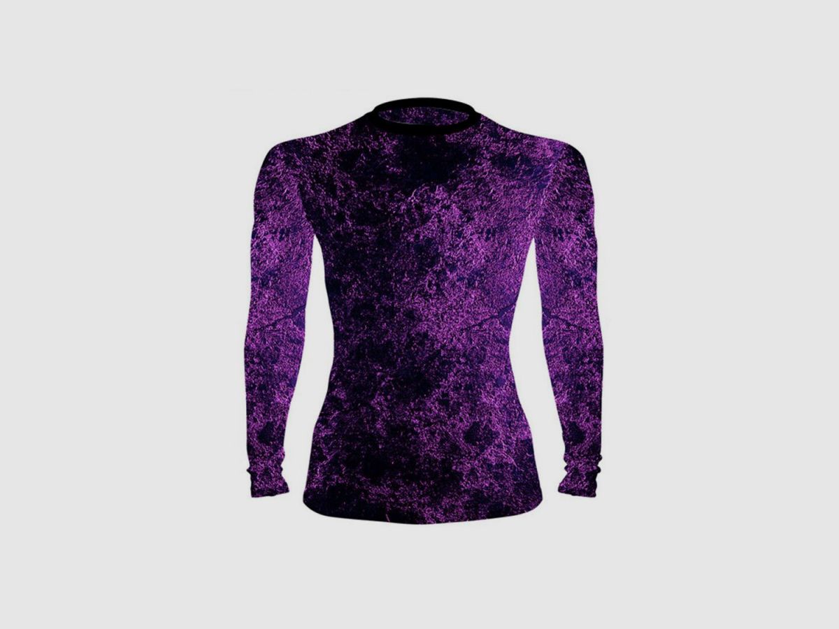 DED Competition Long Sleeve Compression T-Shirt - Purple, Color: Purple, size: L, Clothes type: Women, image 6 of 6