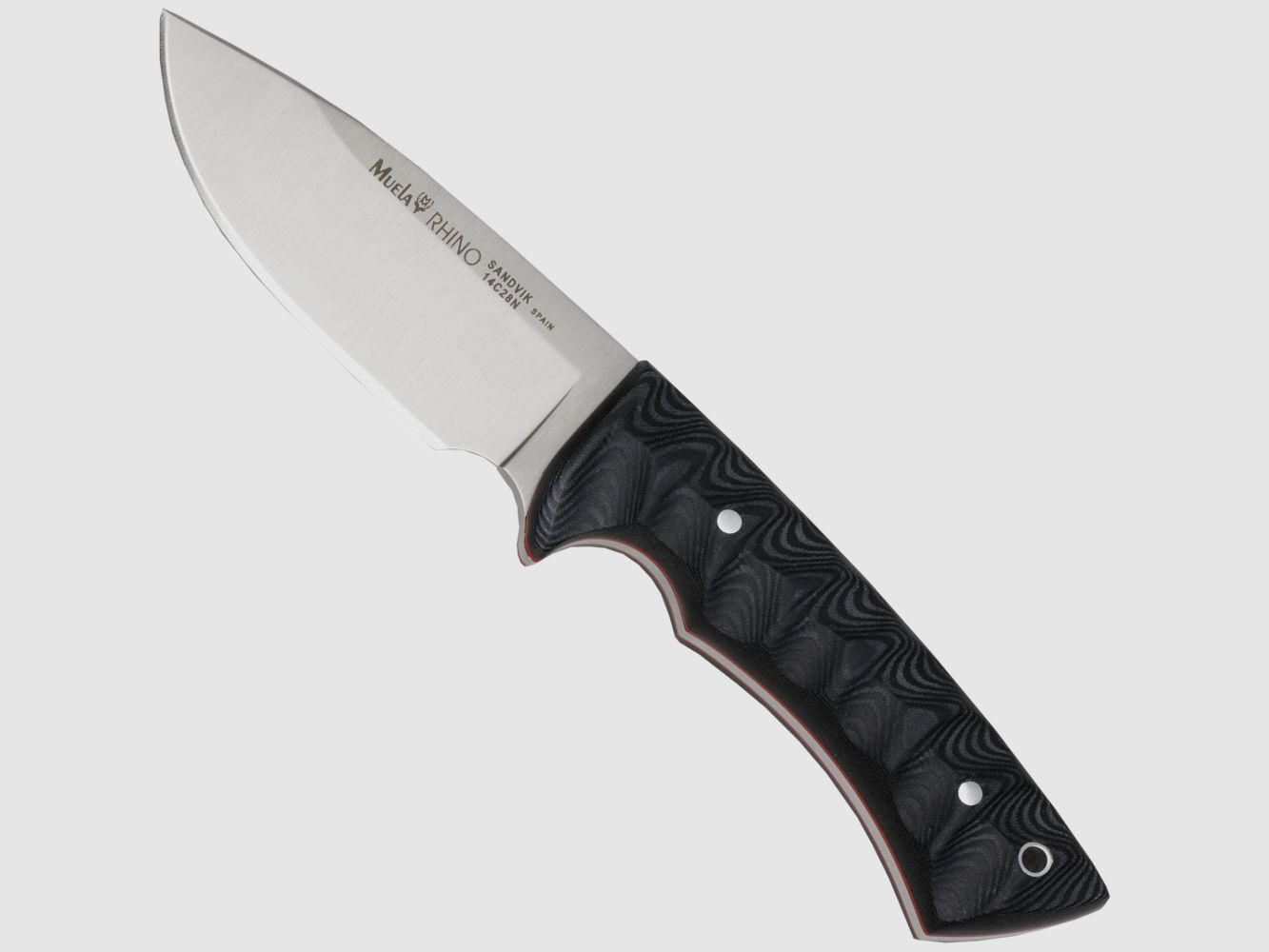 Muela Rhino Micarta schwarz