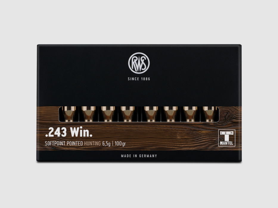 RWS .243 Win. 6,5 g TMS (20 unidades), imagen 1 de 3