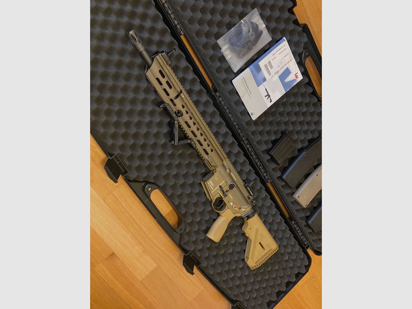 H&K MR223 A3 slimline 16,5“ RAL8000
