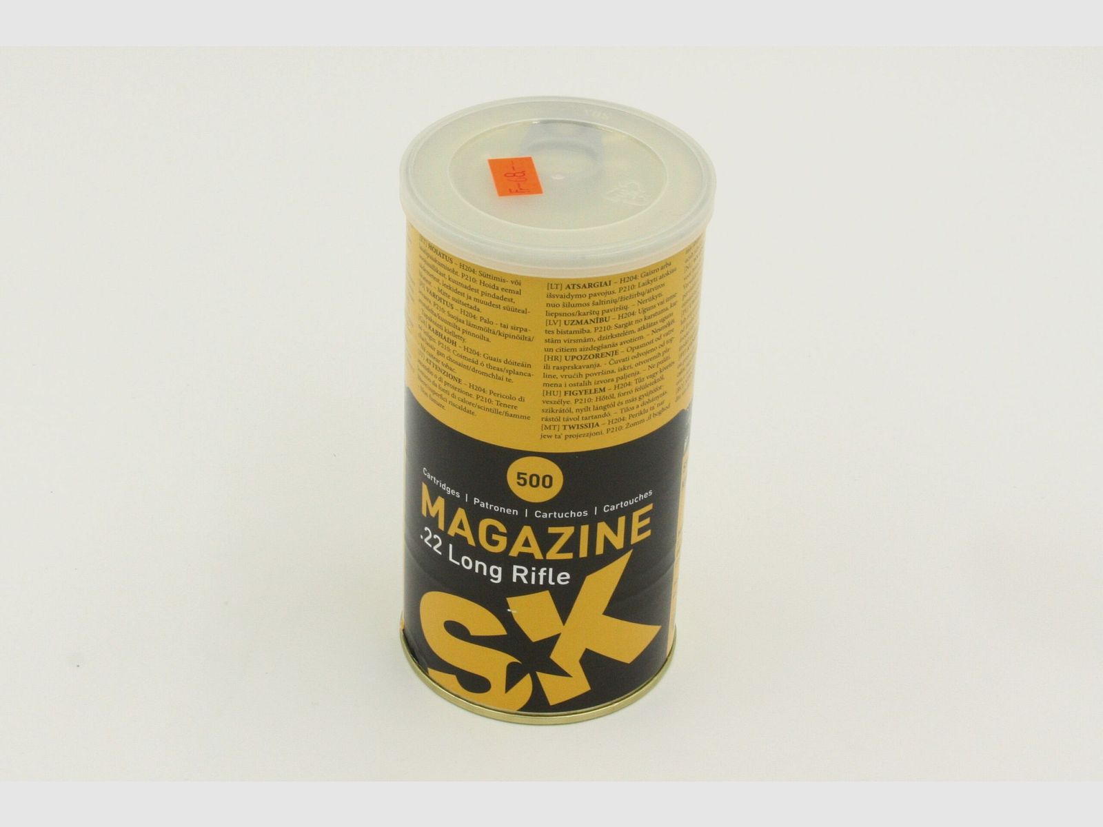 SK, 22 LR, 500 Stk. in Dose, LRN, 40 gr., 500 Stk.in Dose