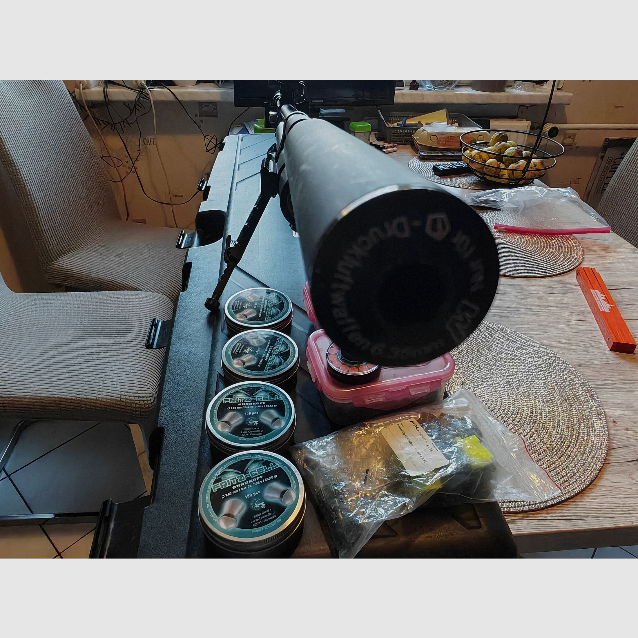 FX Dreamline Tactical 7,62mm plus Zubehör u. Munition