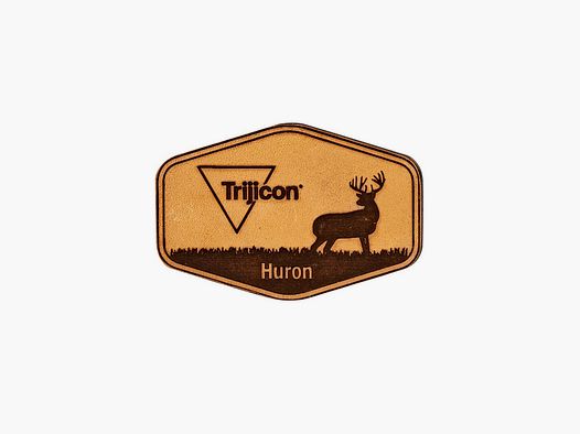 Lederpatch Huron Hirsch