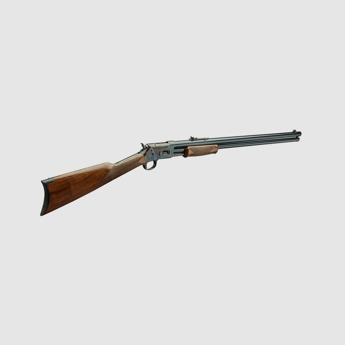 Davide Pedersoli Silver Spur pump-action rifle, imagen 3 de 3