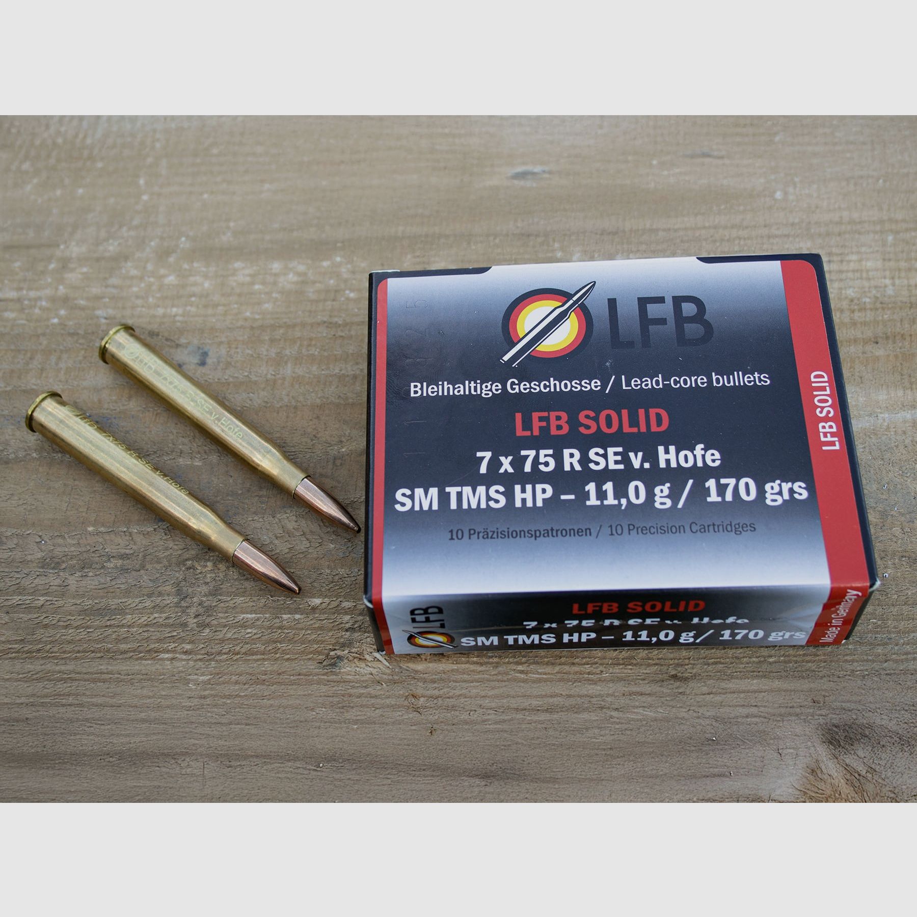 Ferlacher Bockdrilling von Josef Hambrusch inkl. Munition und Tasche