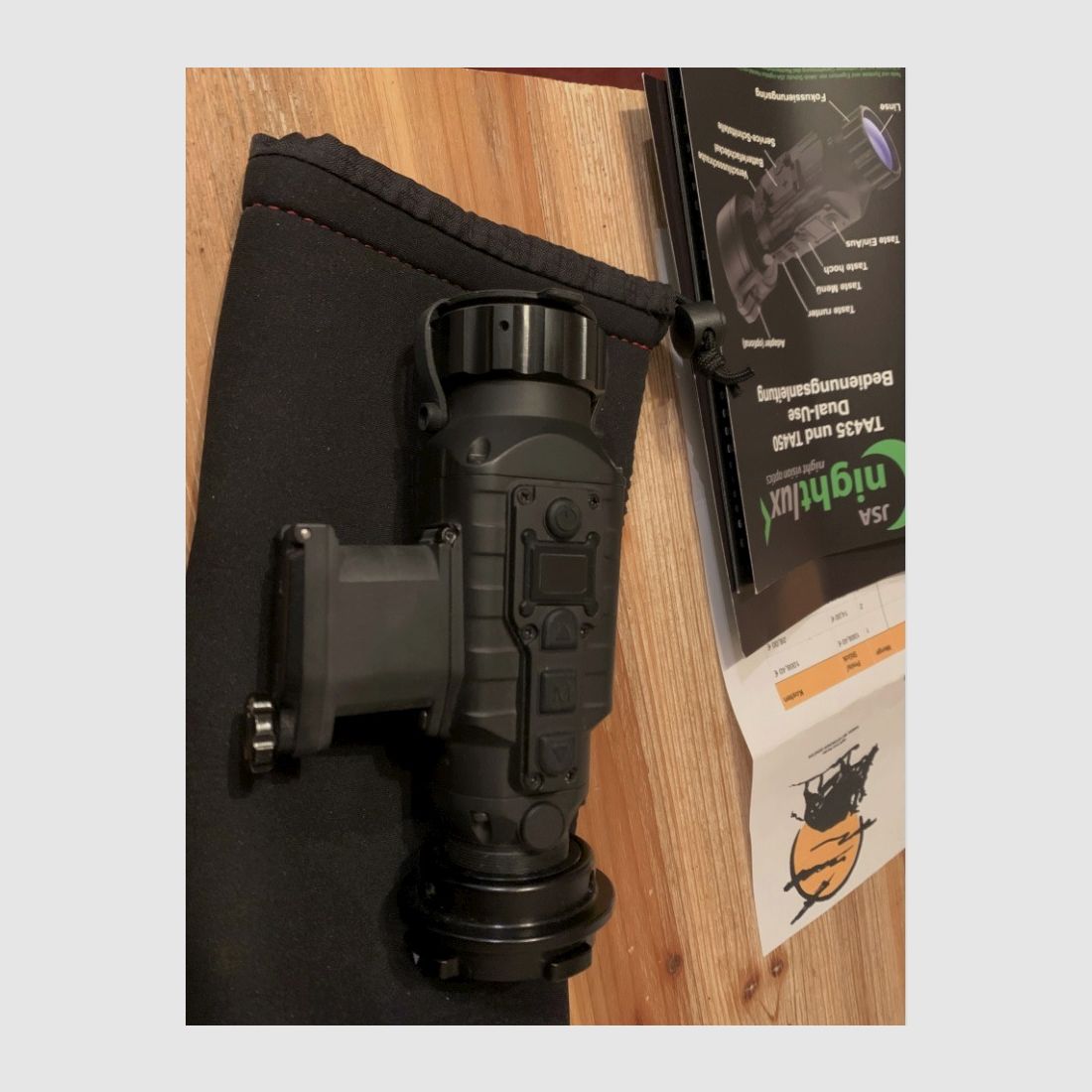 Wärmebild Kamera Vorsatzgerät JSA/Guide Nightlux TA425 Power Plus!