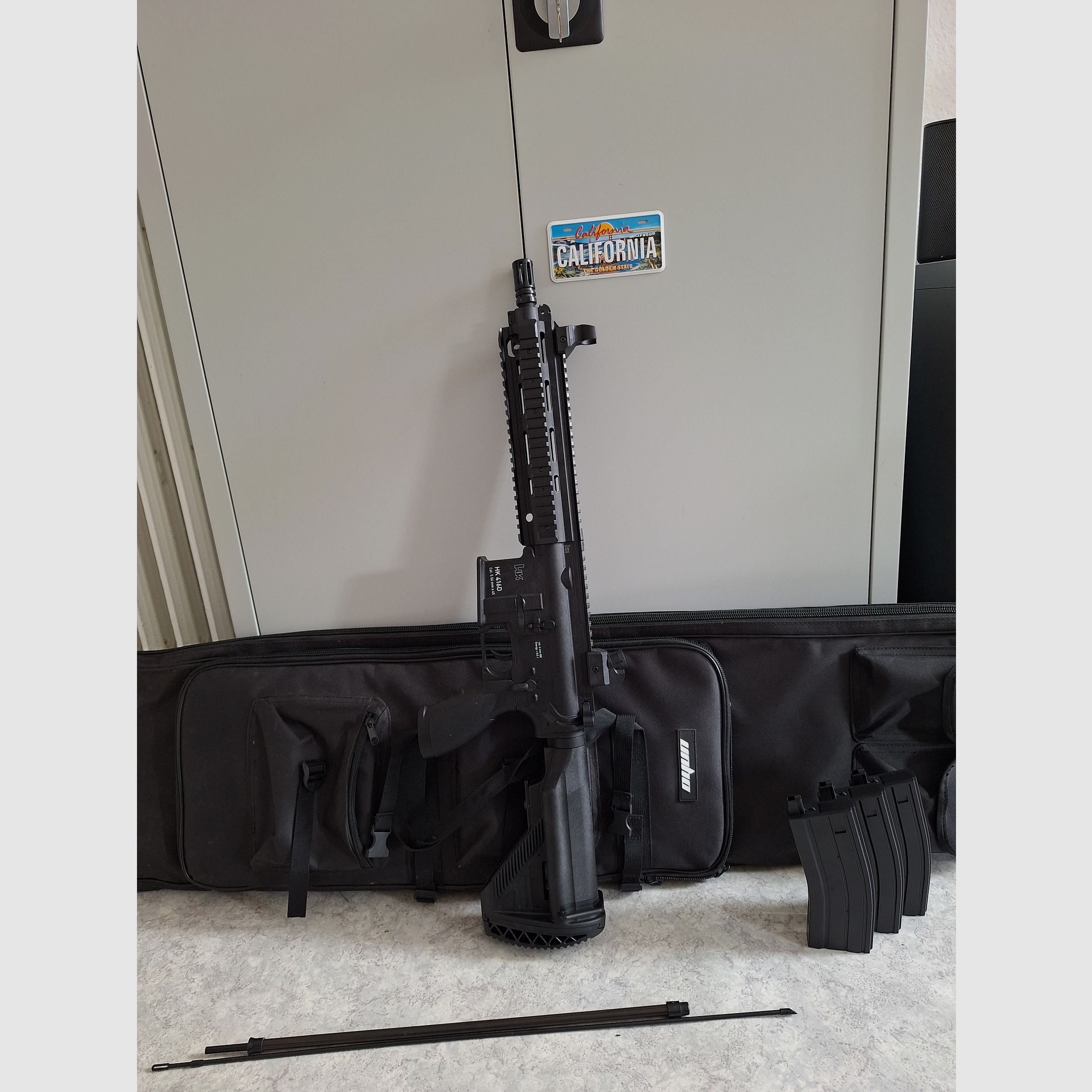 HK 416 D Federdruck <0,5j mit Ersatzmagazinen 
