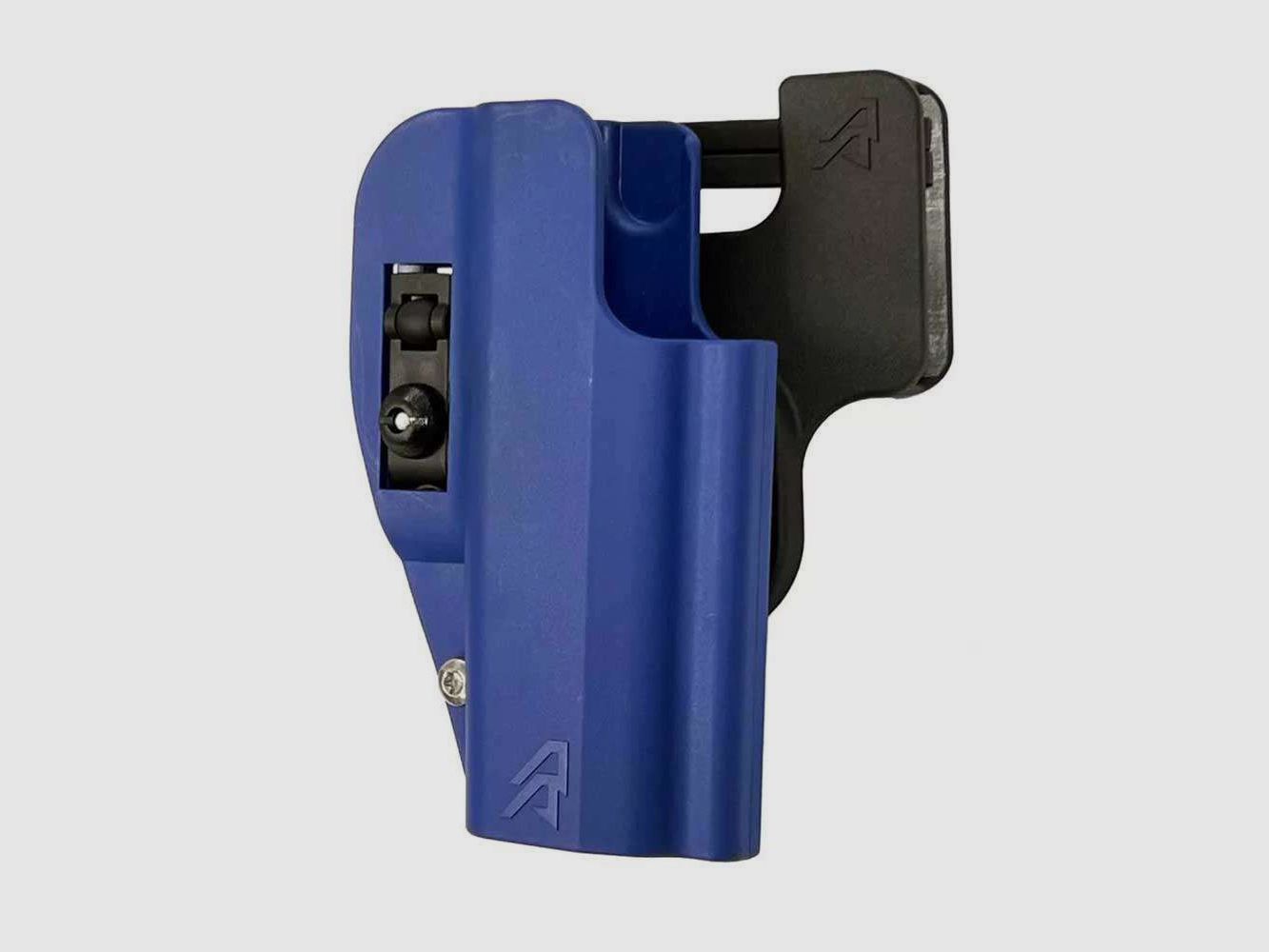 DAA Max IDPA Holster, Color: Blue, Hand Version: Right Hand, Type of Pistol: Tanfoglio Stock III, image 3 of 3