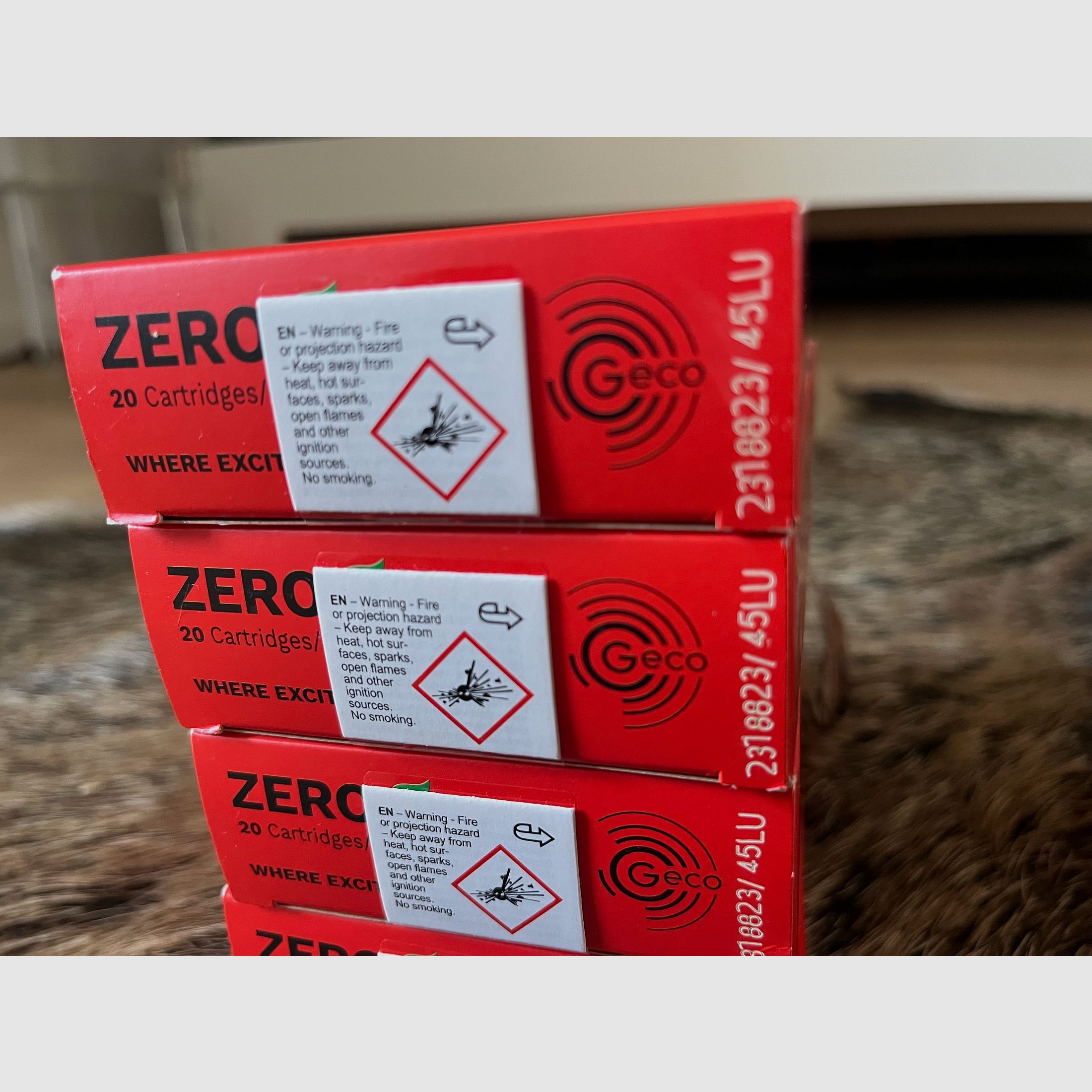 Munitie GECO Zero .308 Win.  ** 7 x 20 OVP **