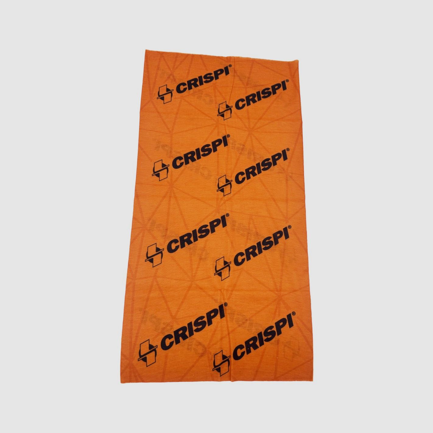 Multifunktionales Halstuch Crispi aus orangefarbenem Polyester, Bild 7 von 7