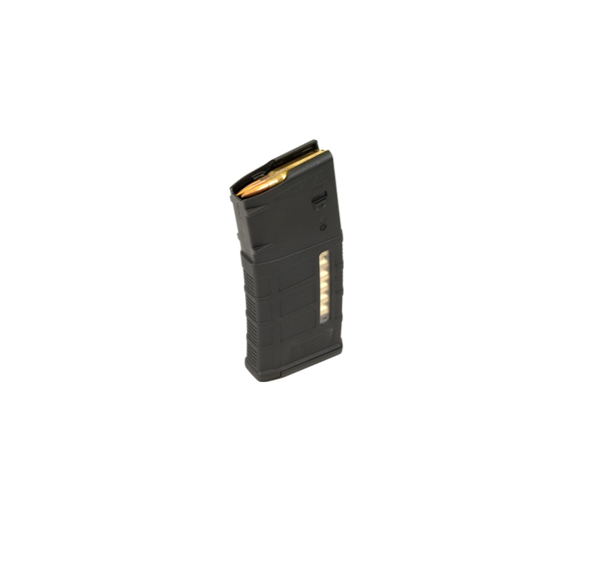 25-round magazine with window for AR-10 Magpul PMAG 25 M118 LR/SR GEN M3 Window 7.62x51mm NATO, color Black, image 2 of 2
