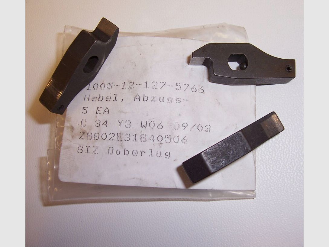 Hebel Abzugsgruppe NEU für G3 von SIZ Doberlug