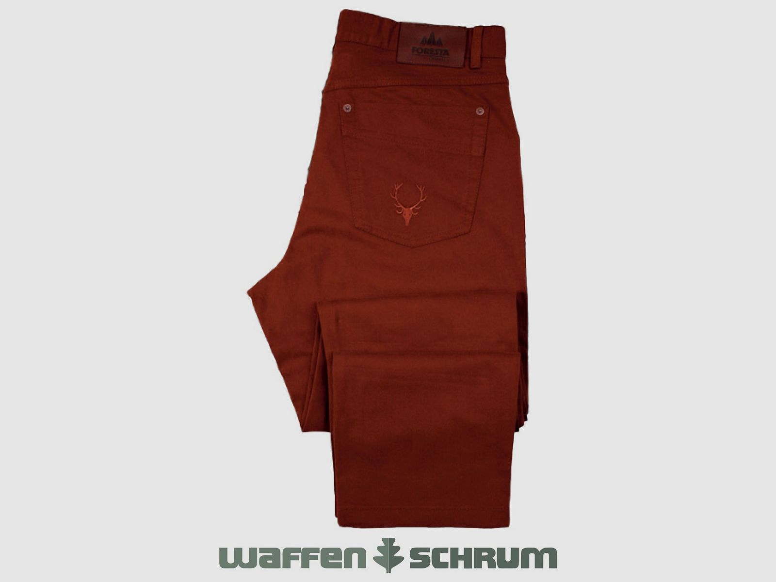 Foresta Hose Fivepocket Cognac
