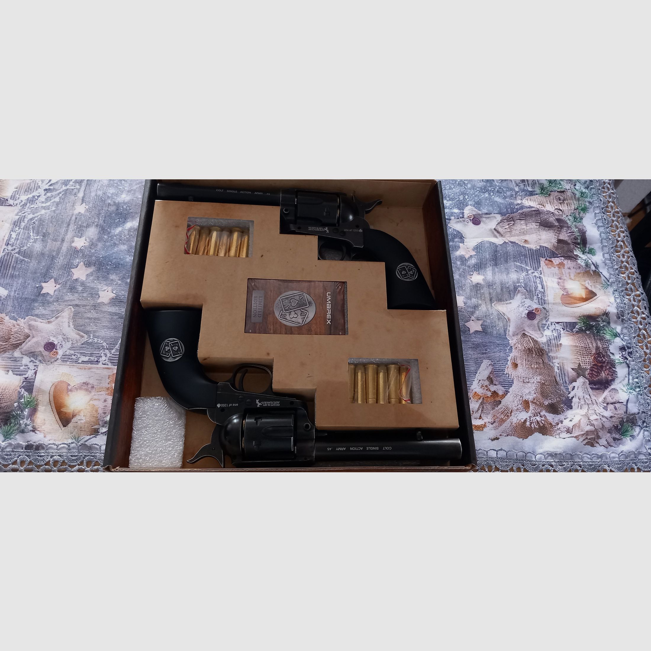 Colt Single Action  Army 4.5mm Co2 3,0 Joul Set