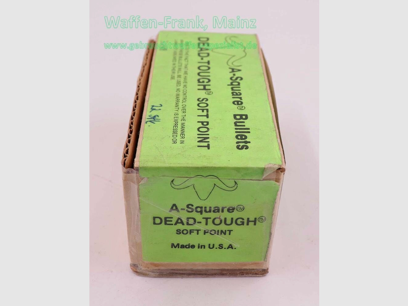 A-Square Alphin Press. Proiettili per fucile, inizio di rottura