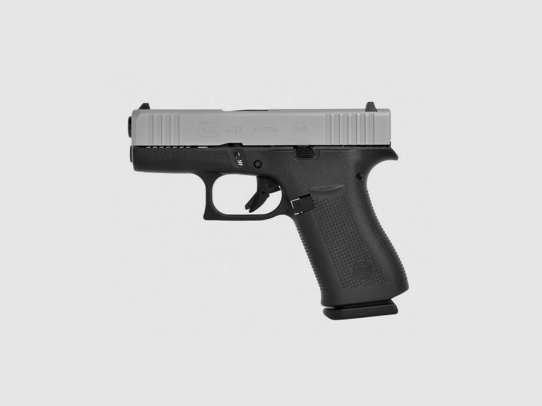 GLOCK 43X SILVER SLIDE FS, Bild 1 von 2
