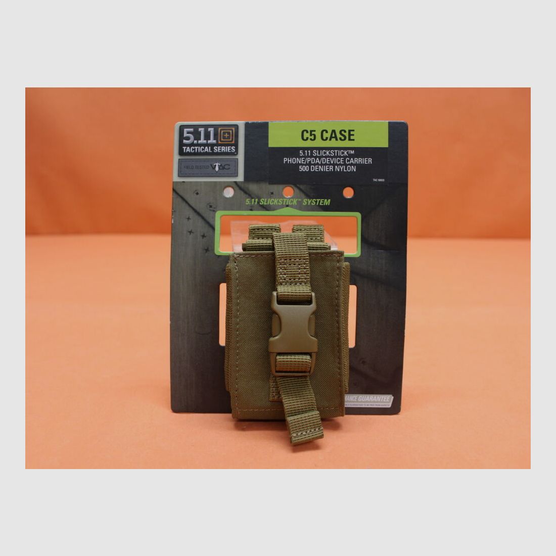 5.11 5.11 C5 Case (56030)131 Flat Dark Earth Bolsa Mediana para Teléfono/PDA