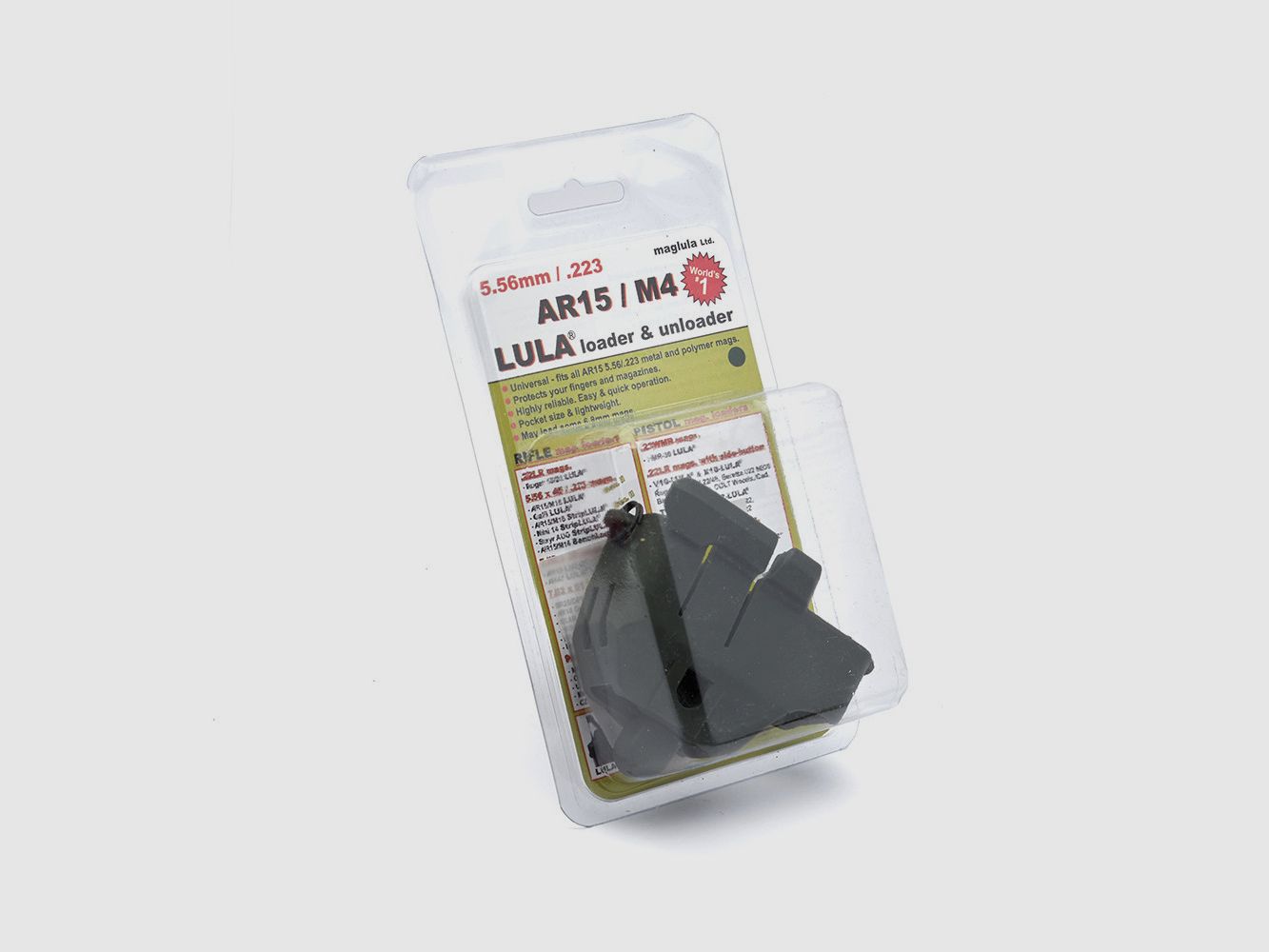 AR-15/ M-4 LULA™ Magazin Ladegerät und Entlader LU10DG – Dunkelgrün, Bild 2 von 3