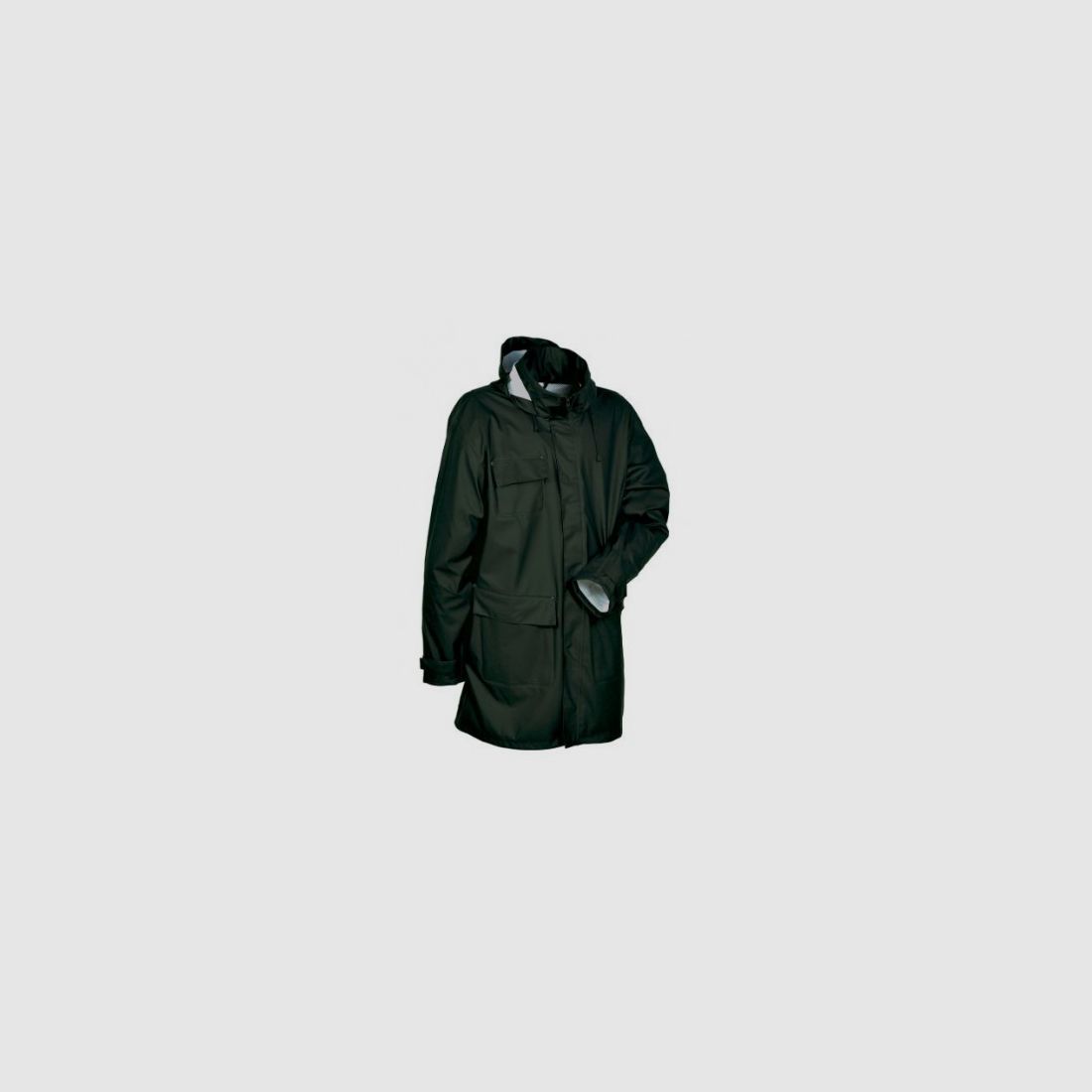Lange grüne wasserdichte Jacke Cofra Modell Rainswept Art. V453-0-03, Bild 1 von 2
