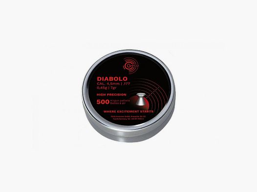 GECO DIABOLO 4,5 MM 0,45 G 500 STK