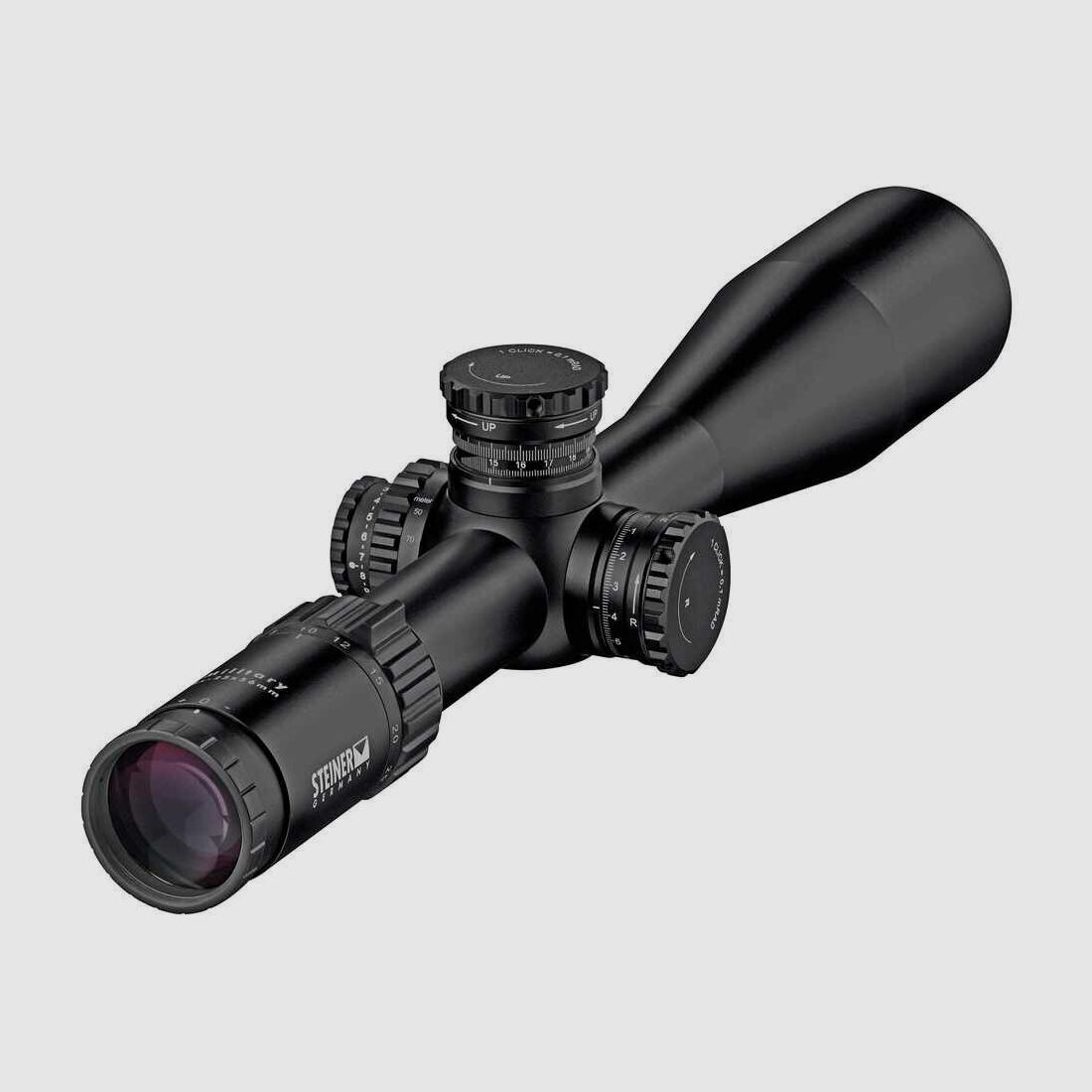 Steiner riflescope 5-25x56 LM / LA - MSR-2 / 1. BE D-Turn 1 cm / Parallax.