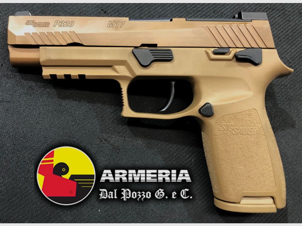 SIG SAUER P320 M17 9 LUGER 4,7″ CONTRASTE FDE, image 2 sur 2