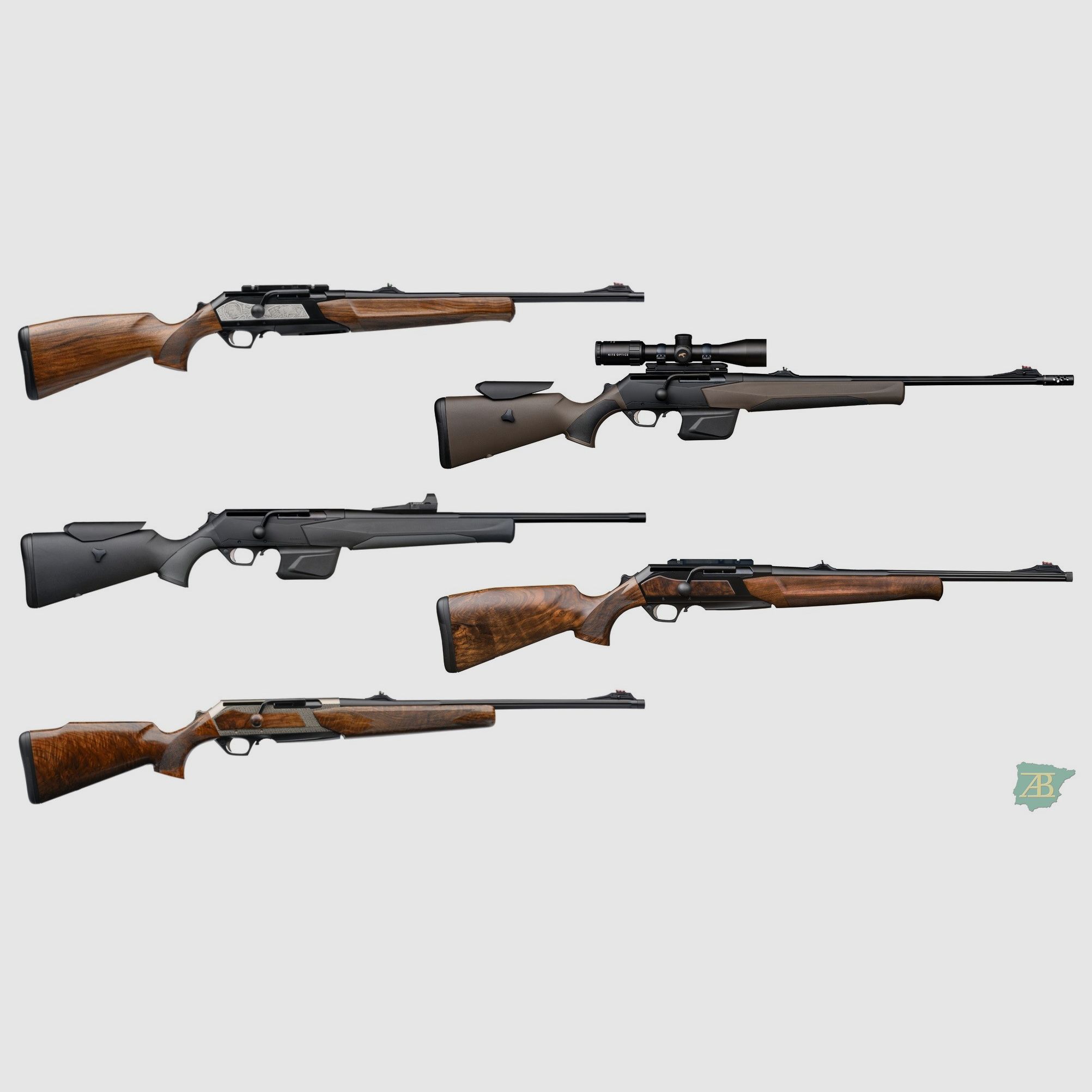 RIFLE DE CERROJO DE CAZA BROWNING MARAL