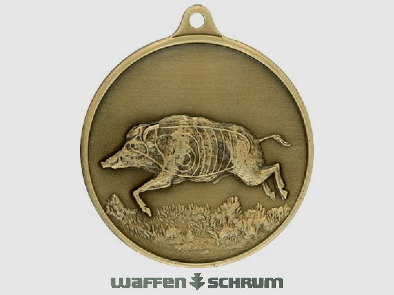 Steinhauer&Lück Jagdmedaille Keiler 40 mm bronze