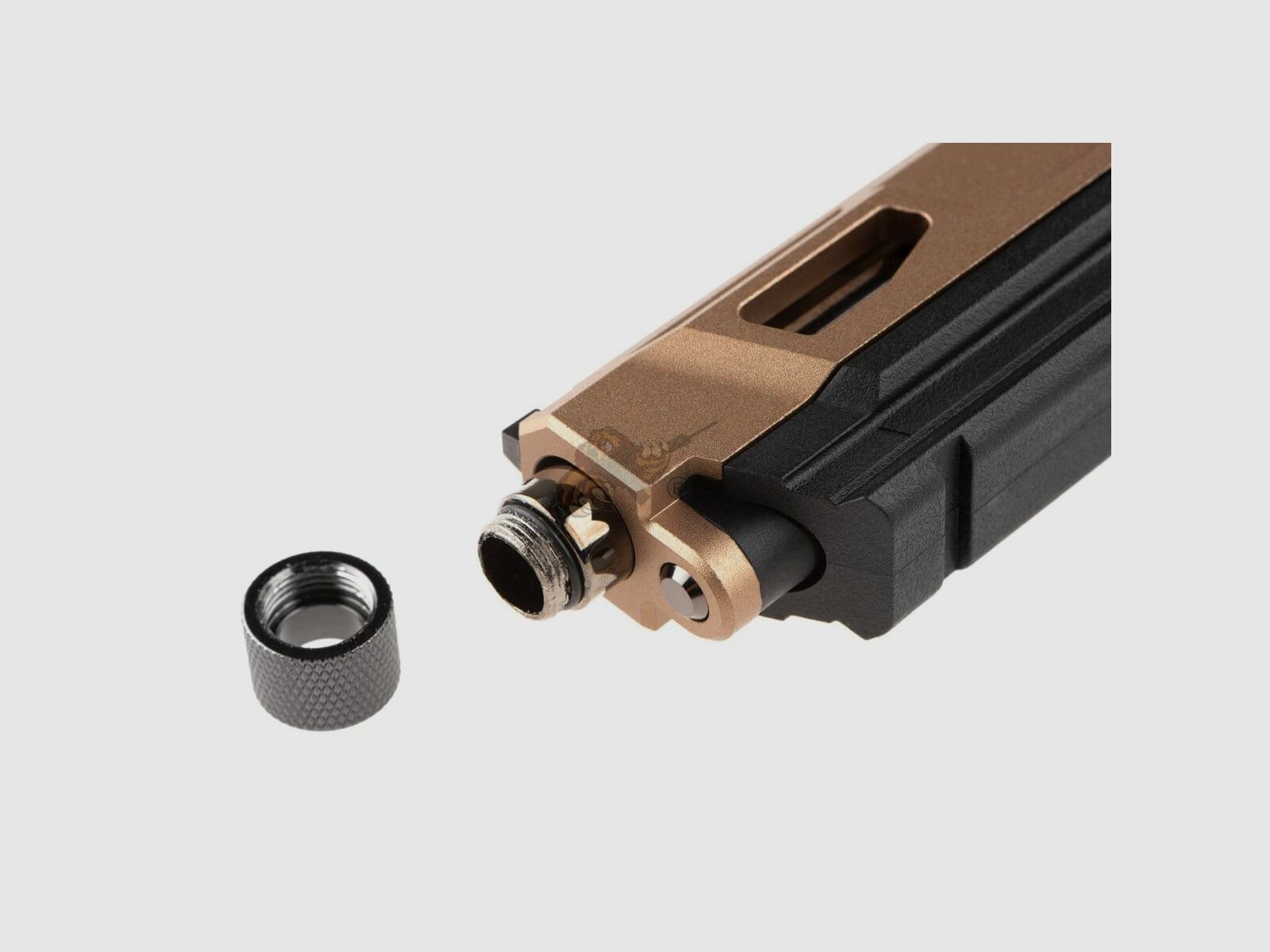 GTP9 MS CNC Scivolo in Metallo Gas Blow Back Nero/Deserto Airsoft Libero da 18 - GBB - F | G&G, immagine 6 di 7