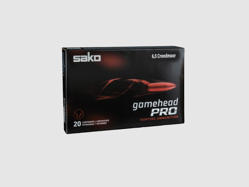 Sako Gamehead-Pro munitie kal. 6,5 CREEDMOORE 140gr, afbeelding 1 van 2